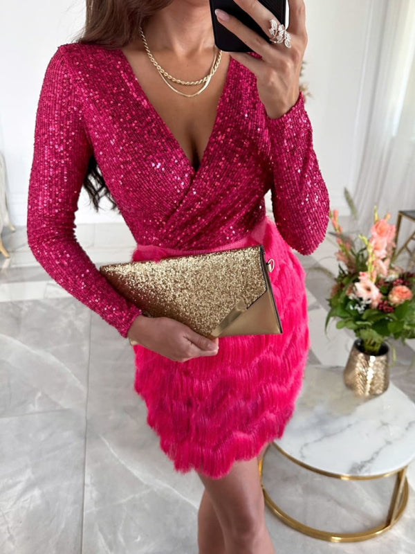 New Party Sequin Dress